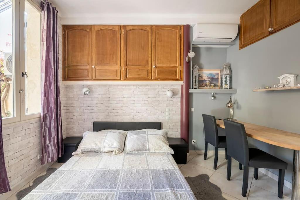 Studio Ideal Pour Deux Voyageurs Sur מרסיי מראה חיצוני תמונה