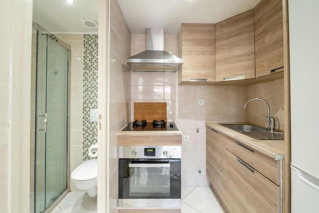 Studio Ideal Pour Deux Voyageurs Sur מרסיי מראה חיצוני תמונה